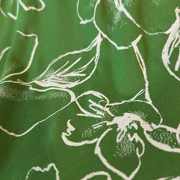 ASOS | Green Floral V-Neck Spaghetti Strap Dress - Picture 4 of 16